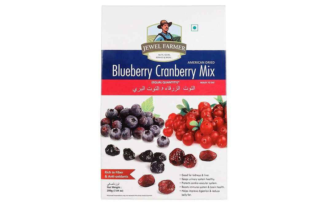 Jewel Farmer Blueberry Cranberry Mix    Box  200 grams